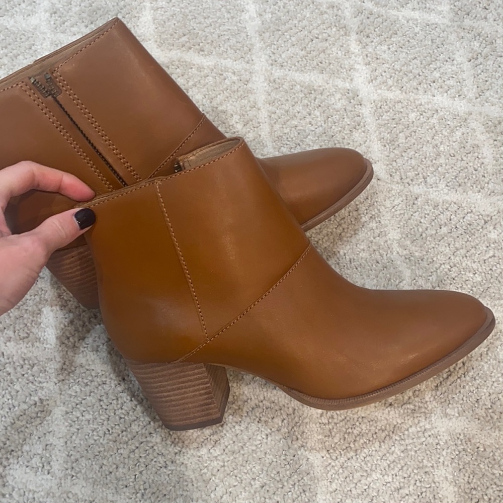 Madewell booties never worn size 8